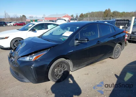 2022 Toyota Prius Le из США, поврежденный, VIN JTDKAMFU5N3160324